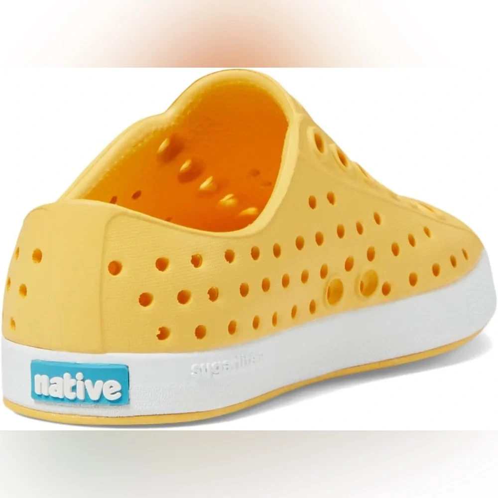 Native Shoes Yellow Unisex-Child Jefferson Sneaker Shock absorbent, Odor Resist